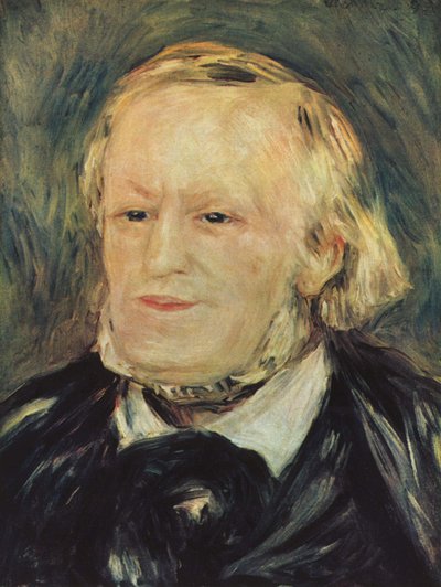 Portrait of Richard Wagner by Pierre Auguste Renoir